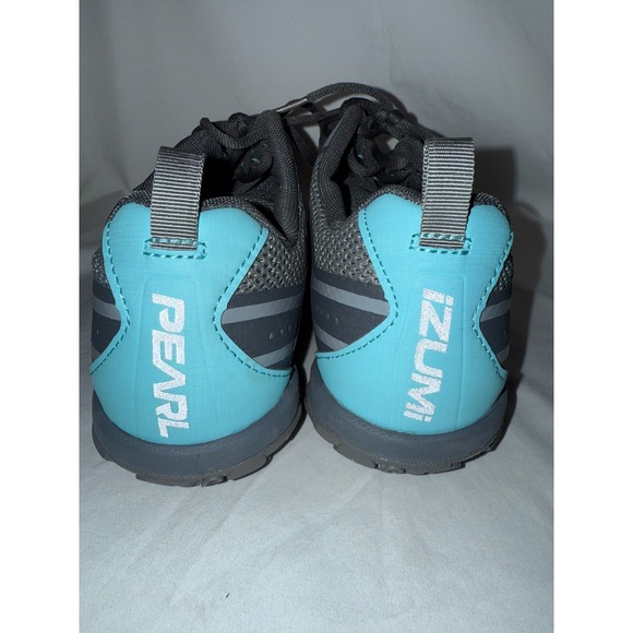 Pearl Izumi X-Alp Seek VI Womens Sneakers 9.5 Gray Blue Athletic Cycling Shoes - Picture 4 of 9